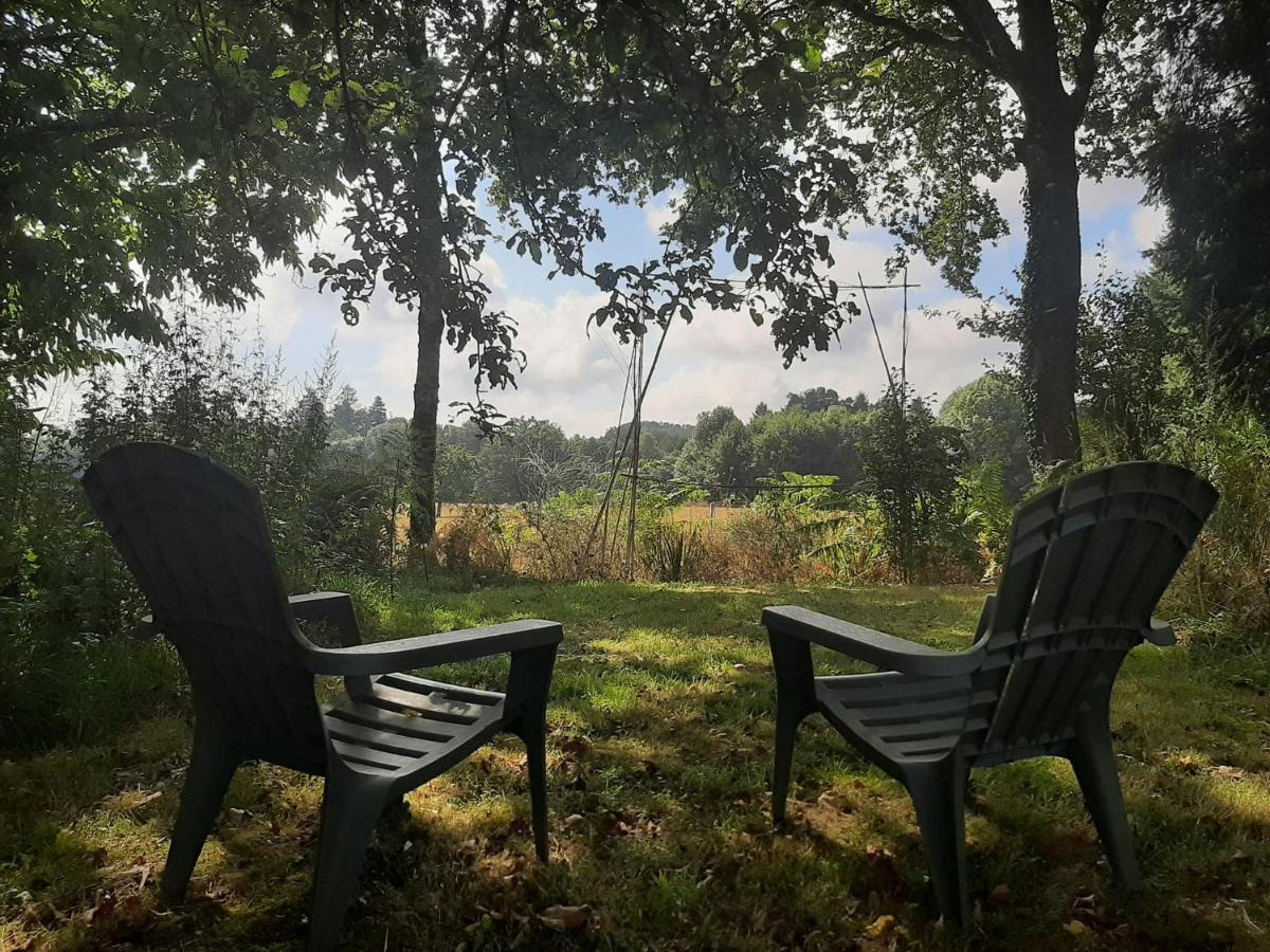 מלון Le Lindois Au Pre Fleuri Eco Glamping מראה חיצוני תמונה