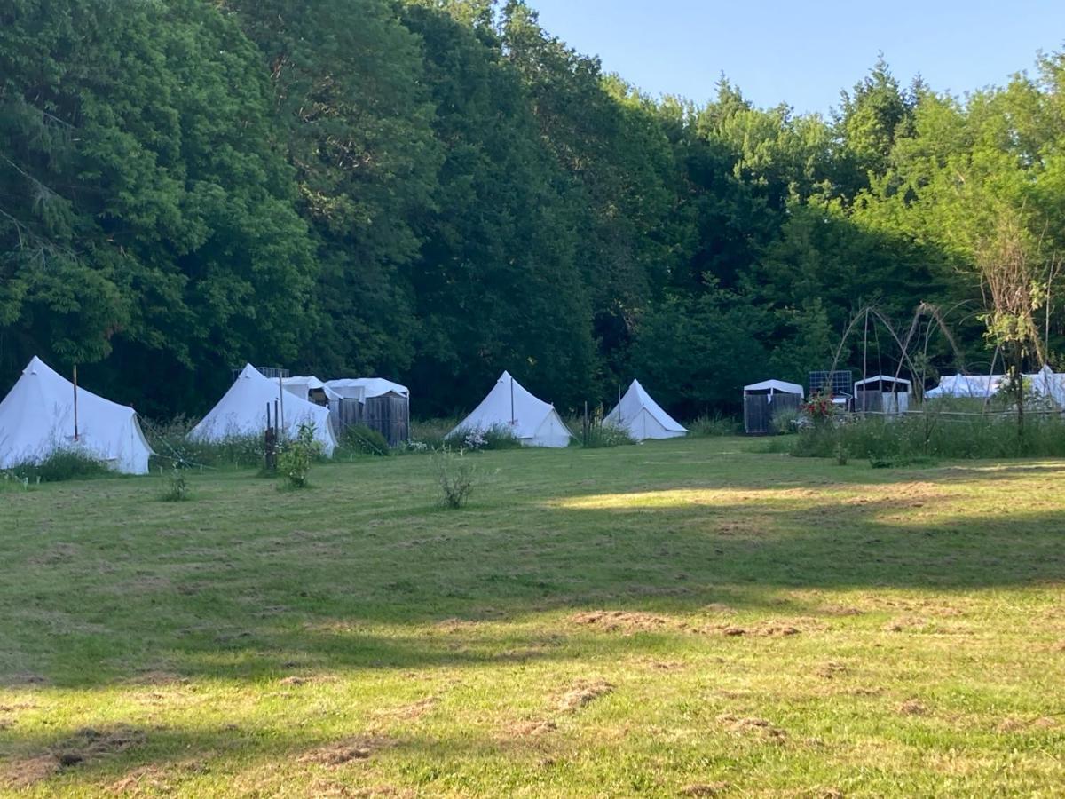 מלון Le Lindois Au Pre Fleuri Eco Glamping מראה חיצוני תמונה